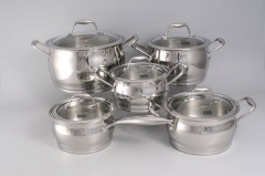 Набор посуды из 10 предметов GIPFEL GP-1538
