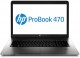 HP ProBook 470 Matte Black Aluminum 