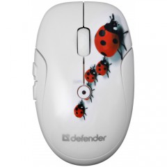 Беспроводня мышь Defender To-GO MS-565 Nano Ladybird