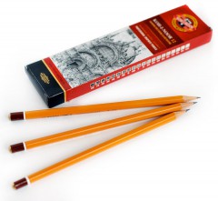 Creion Koh-I-Noor Creion pentru desen liniar, taria 2В