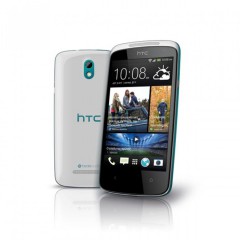 Смартфон HTC Desire 500 Dual Sim white/blue