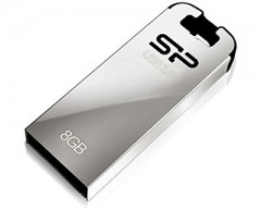 Флешка металл выдвижная Silicon Power "Jewel J10" 8GB