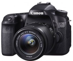 Зеркальный фотоаппарат Canon EOS 70D + 18-55 STM KIT