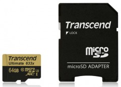 Флеш-память MicroSD Transcend TS64GUSDU3 Ultimate