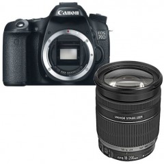 Фотокамера с объективом Canon EOS 70D + 18-200 IS KIT