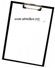 Mapă-tabletă Office Line Clipboard A4, negru