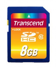 SD Карта памяти Transcend 8GB