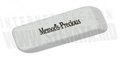 Radieră Memoris-Precious Radieră albă rectangular cu colţuti sub unghi
