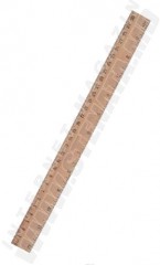 Линейка Memoris-Precious Линейка деревянная 30 см