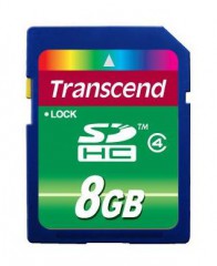 SD Карта памяти Transcend SDHC  8GB