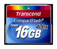 CompactFlash Card Transcend TS16GCF400 16GB