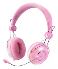 Наушники SVEN AP-Blonde with Microphone, pink