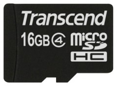 MicroSD Transcend TS16GUSDC4