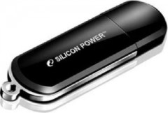 USB flash Silicon Power "LuxMini 322", Black