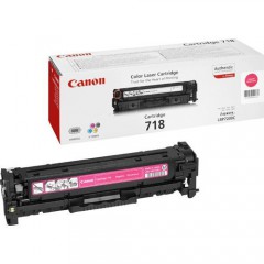 Картридж для лазерного принтера Canon 718 Magenta