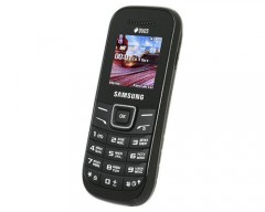 Мобильный телефон Samsung GT-E1202 Black Dual Sim