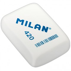 Ластик, резинка MILAN Ластик MILAN 420 прямоугольный, серия "MIGA DE PAN"