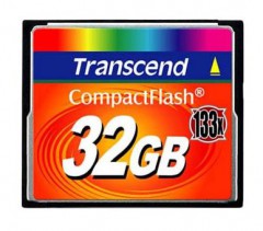 CompactFlash Card Transcend TS32GCF133 32GB