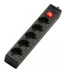 Удлинитель SVEN Optima Base, 5 Sockets, 3m, flame-retardant material