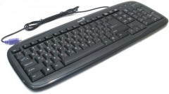 Клавиатура Genius SlimStar 110 PS/2, Black