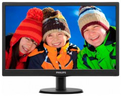 Монитор Philips LED 193V5LSB2 Black