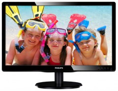 Монитор Philips LED 196V4LSB2 Glossy Black