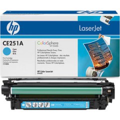 Картридж для лазерного принтера HP CE251A (№CE251A)  Cyan