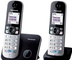 Радиотелефон Panasonic KX-TG6812UAB, Black