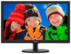 Монитор Philips LED 223V5LSB Black