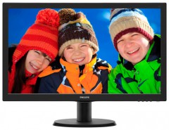 Монитор Philips LED 233V5LSB Black