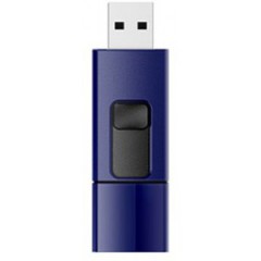 Флэш память выдвижная Silicon Power "Blaze B05" 64GB Deep Blue