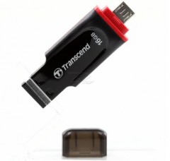 OTG флеш Transcend "JetFlash 340" 16GB