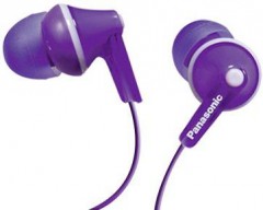 Вакуумные наушники Panasonic RP-TCM125E-V Violet