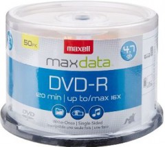 Диски Maxell DVD-R