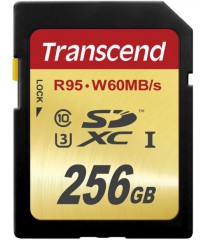 SD Карта памяти Transcend SDXC 256GB