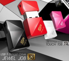 Флеш-память, Silicon Power Jewel J08" Red