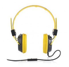 Наушники с микрофоном MODECOM Circuit MC-400 Yellow