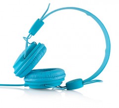 Наушники с микрофоном MODECOM Fruity MC-400 Blue