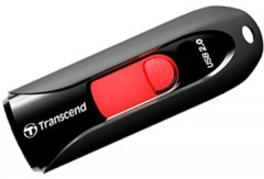 Флэш выдвигаемая Transcend "JetFlash 590" 4GB