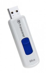 Флэш память Transcend "JetFlash 530", 64Gb (White)