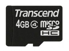 MicroSDHC Transcend TS4GUSDC4