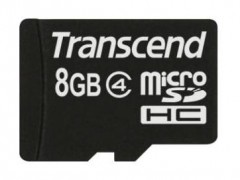 Флеш-память MicroSD Transcend TS8GUSDC4
