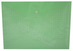 Папка-конверт HELLO Папка-конверт А4 на кнопке прозрачная тонкая (100 мкм) My Clear Bag