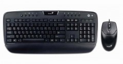 Комплект клавиатуры и мышки Genius KB-C220E