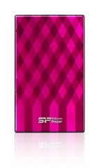 Жёсткий диск внешний, съёмный Silicon Power Diamond D10(Pink)