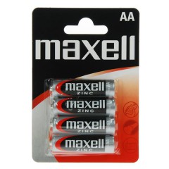  Maxell Maxell Battery Zinc R6/AA Blister 4