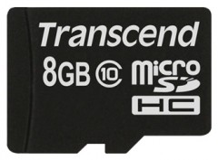 Флеш-память MicroSD Transcend TS8GUSDC10