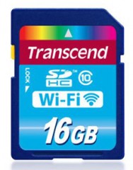 SD CARD, Карта памяти Transcend TS16GWSDHC10 Wi-Fi 16GB