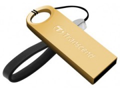 Флеш-память Transcend JetFlash 520 Gold Metallic 8GB