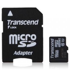 Флеш-память MicroSD Transcend TS16GUSDU1 Premium
